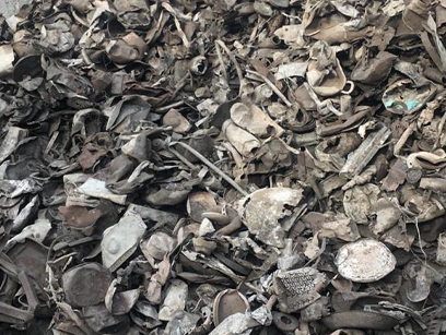 INCINERATED AND SHREDDED SCRAP